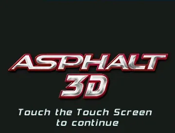 Asphalt 3D (Usa) screen shot title